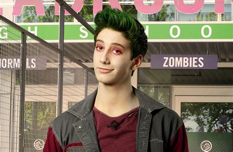 how tall is zed from zombies|how tall is milo manheim.